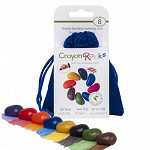 Crayon Rocks
waskrijtjes
zakje 8 kleuren